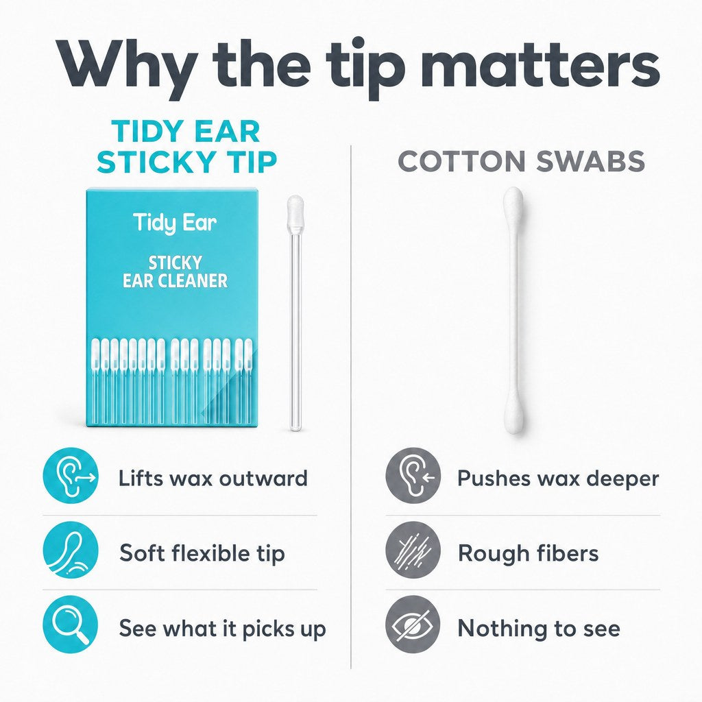 Tidy Ear Sticky Ear Cleaner